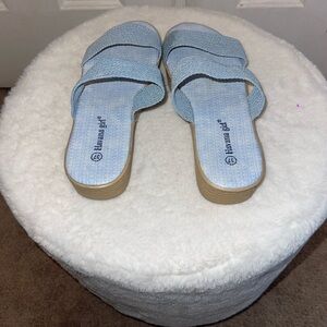 Havana Girls Light Blue Sandals